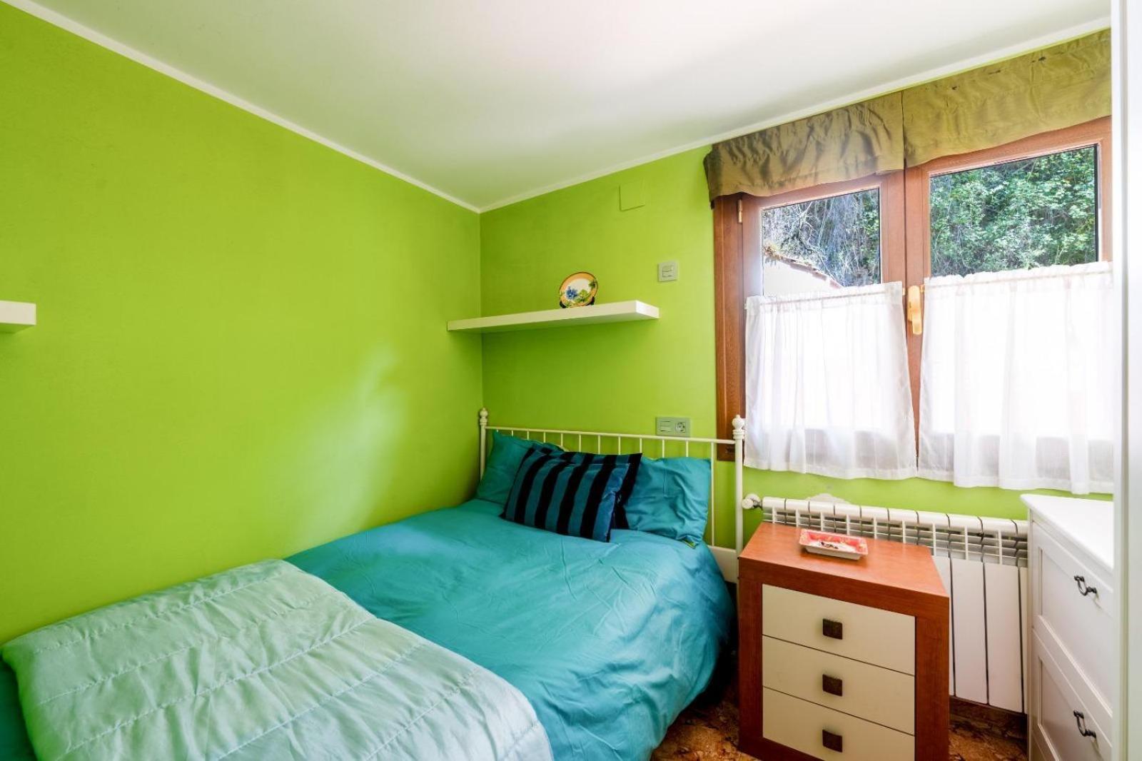 Casa En Campo De Caso Villa Bagian luar foto